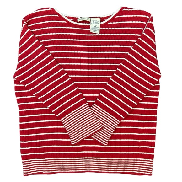 White Stag red and white stripped sweater - Picture 2 of 10